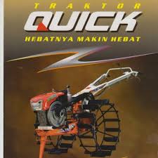 Jual Traktor Bajak sawah merek quick